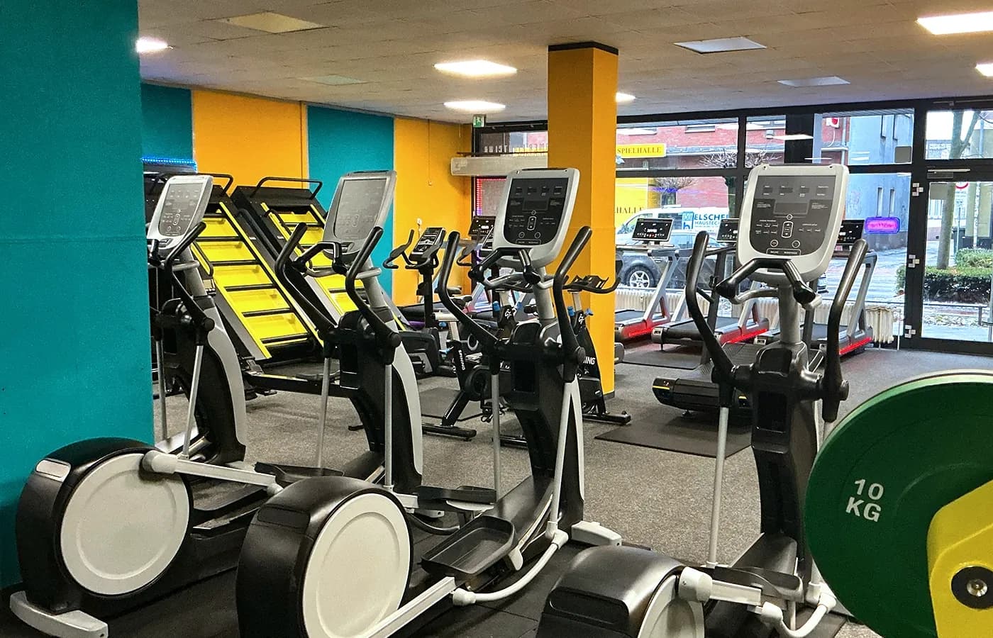 Cardio am Eingang
